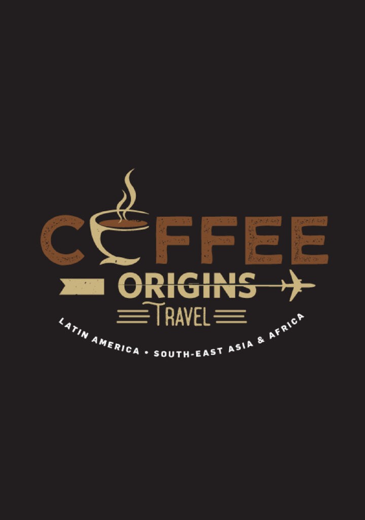 coffee origins travel logo