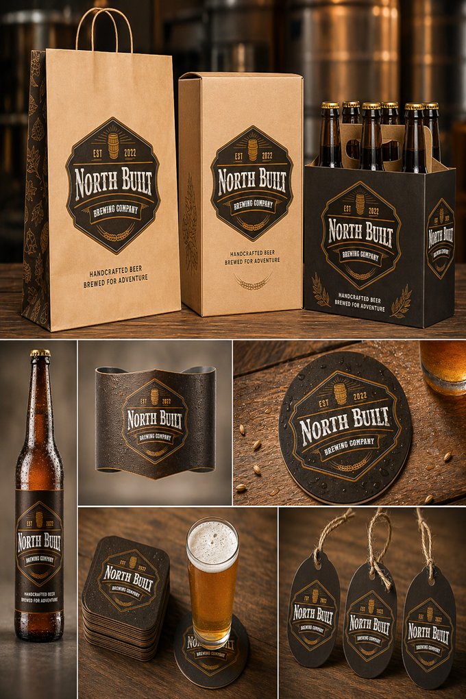 North Built logo mockup 2